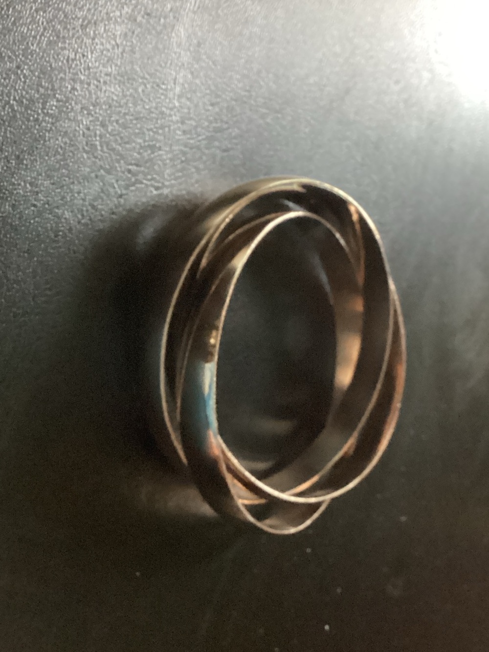 Elegant Twisted Band bracelet- gold